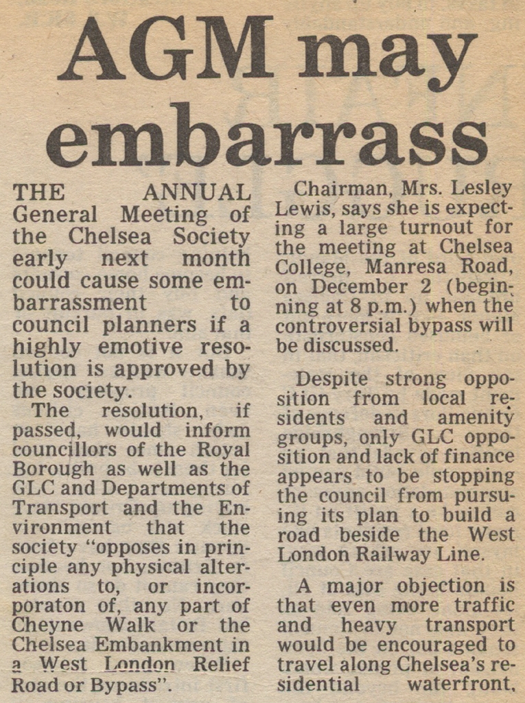 19821119 CHELSEA SOCIETY LESLEY LEWIS OBJECTION CN.jpg